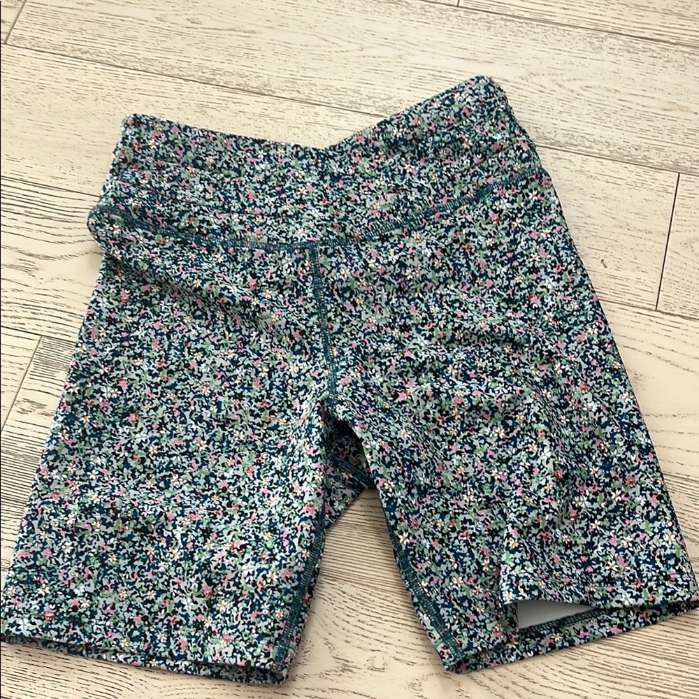 Sage Women's Floral Bike Shorts - Multicolor